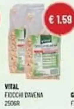 Vital Fiocchi D'Avena 250gr