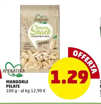 PENNY Amonatura Mandorle Pelate 100g offerta