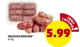 PENNY Salsiccia Norcina offerta