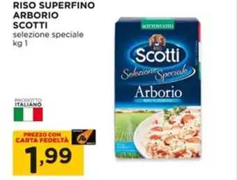 Scotti Riso Superfino Arborio 1kg