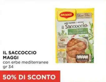 50% di Sconto Maggi Il Saccoccio 34gr