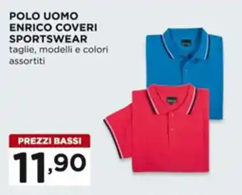 Alì Supermercati Sportswear Polo Uomo Enrico Coveri offerta