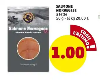 PENNY Salmone Norvegese 50g offerta