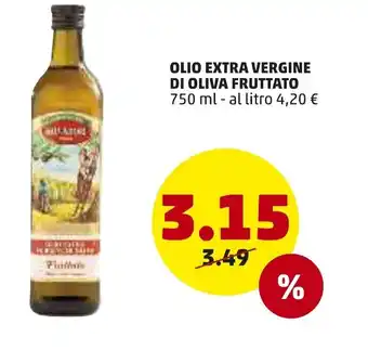 PENNY Olio Extra Vergine di Oliva Fruttato 750ml offerta