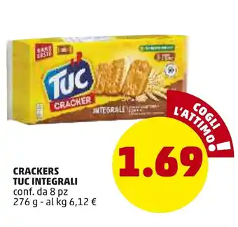 PENNY Tuc Integrali Crackers 8 pz 276g offerta