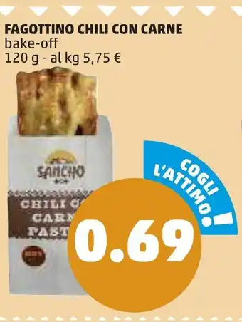 PENNY Sancho Fagottino Chili con Carne 120g offerta