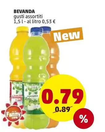PENNY Bevanda 1,5L offerta