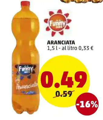 PENNY Aranciata 1,5L offerta