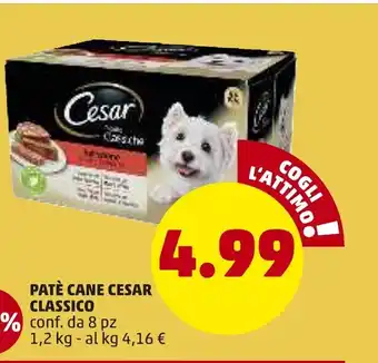 PENNY Cesar Classico Patè Cane 8 pz 1,2kg offerta