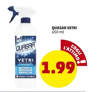 PENNY Quasar Vetri 650ml offerta