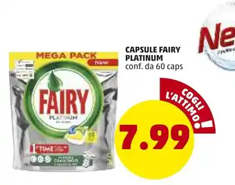 PENNY Fairy Platinum Capsule 60 caps offerta