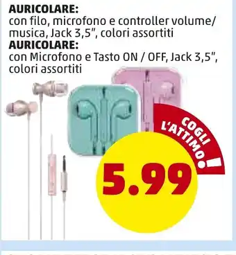 Auricolare 3,5"