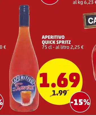 PENNY Aperitivo Quick Spritz 75cl offerta