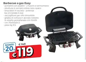DPiù Barbecue a gas Easy offerta