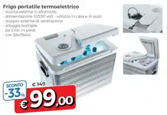 DPiù Frigo portatile termoelettrico offerta