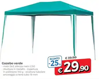 Gazebo verde