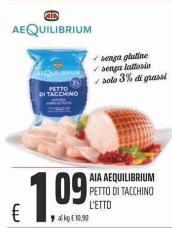 Coop Aia Aequilibrium Petto di Tacchino l'etto offerta