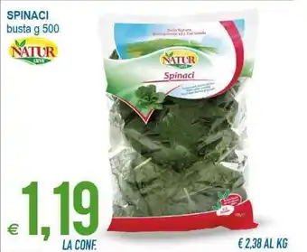MD Discount Natur Spinachi 500g offerta
