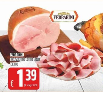 Coop Ferrarini Prosciutto Cotto Gold offerta