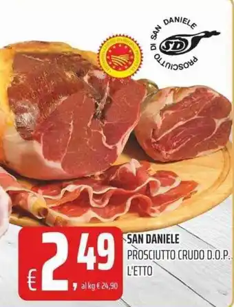 Coop San Daniele Prosciutto Crudo D.o.p. offerta