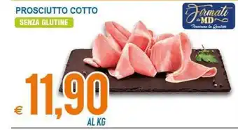 MD Discount Prosciutto Cotto Senza Glutine offerta