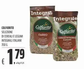 Coop Colfiorito Selezione di Cereali e Legumi Integrali Italiani 350g offerta