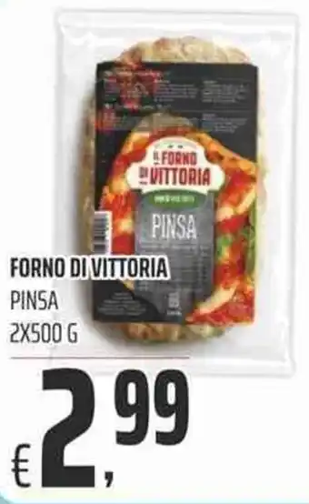 Coop Forno di Vittoria Pinsa 2x500g offerta
