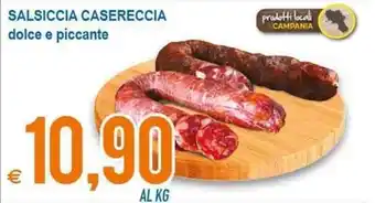MD Discount Salsiccia Casereccia dolce e piccante offerta