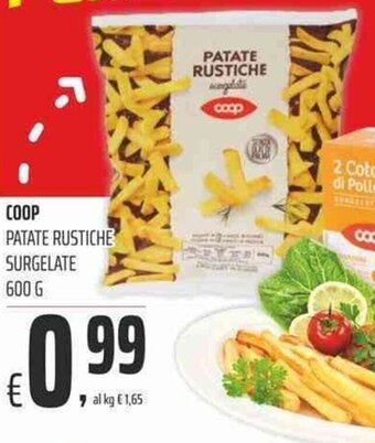 Coop Coop Patate Rustiche Surgelate 600g offerta
