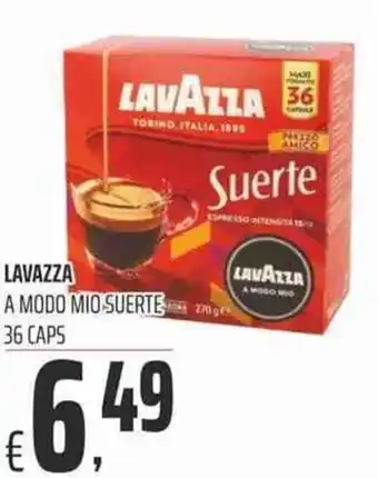 Coop Lavazza A Modo Mio Suerte 36 caps offerta