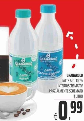 Coop Granarolo Latte 1 litro offerta