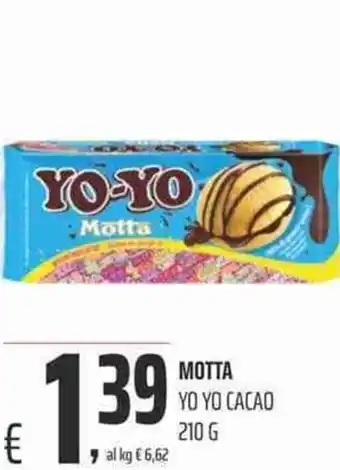 Coop Motta Yo-Yo Cacao 210g offerta