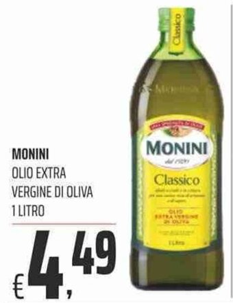 Coop Monini Olio Extra Vergine di Oliva 1 litro offerta
