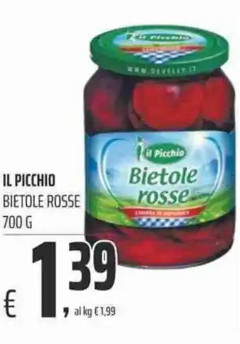 Il Picchio Bietole Rosse 700g
