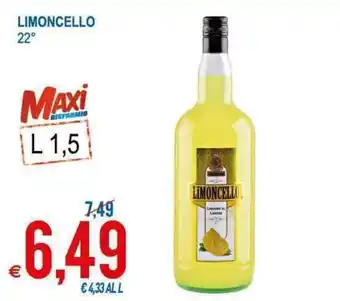 MD Discount Limoncello 22° 1,5L offerta