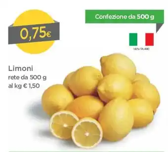 DPiù Limoni Rete Da 500g offerta