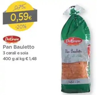 DPiù Delgrano Pan Bauletto 400g offerta