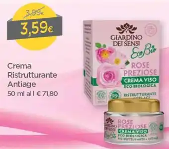 Giardano Dei Sensi Crema Ristrutturante Antiage 50ml