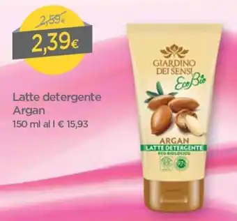 DPiù Giardano Dei Sensi Latte Detegente Argan 150ml offerta