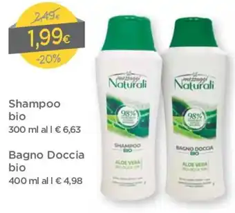 DPiù Naturali Shampoo Bio 300ml offerta