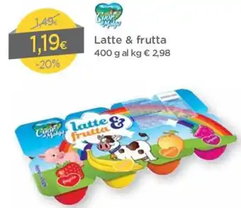 DPiù Cour Di Malga Latte & Frutta 400g offerta