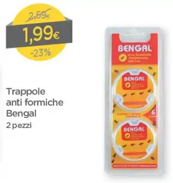 DPiù Bengal Trappole Anti Formiche 2 pezzi offerta
