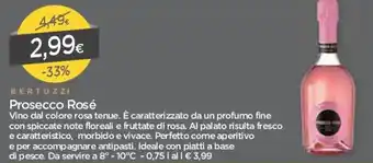 DPiù Bertuzzi Prosecco Rosè 0,75ml offerta