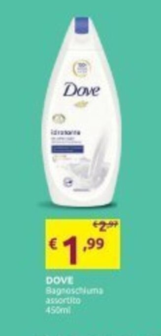 Dove Bagnoschiuma assortito 450ml