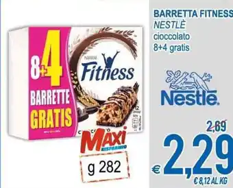 Barretta Firness Nestlé cioccolato 8+4 gratis