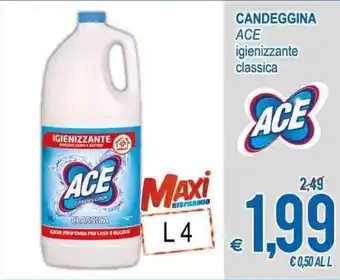 Candeggina Ace igienizzante classica