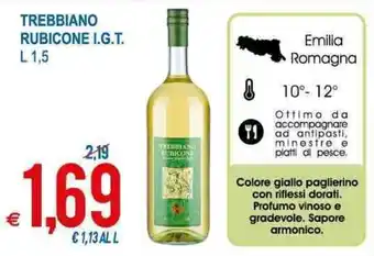 MD Discount Trebbiano Rubicone I.G.T 1,5L offerta