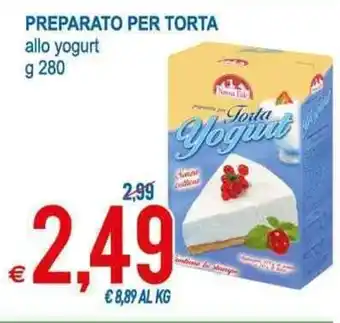 MD Discount Preparato Per Torta allo yogurt 280g offerta