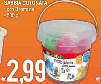 Sabbia Cotonata 500g