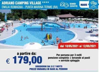 MD Discount Adriano Camping Village offerta